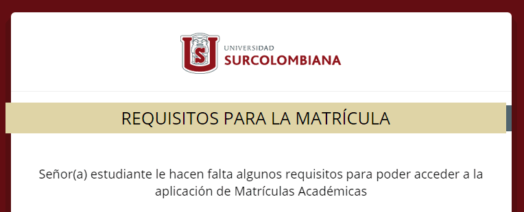 Universidad Surcolombiana
