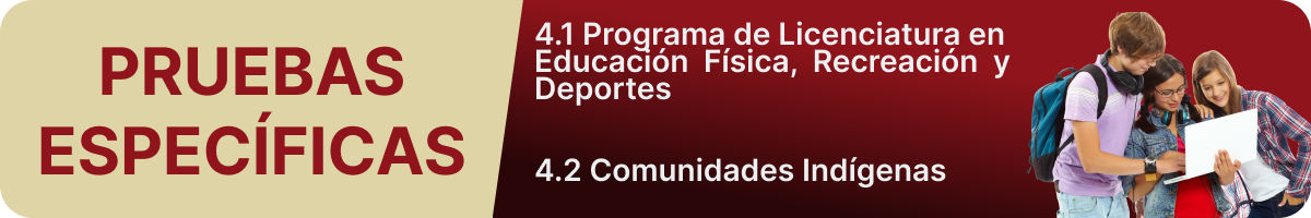 PRUEBAS ESPECÍFICAS