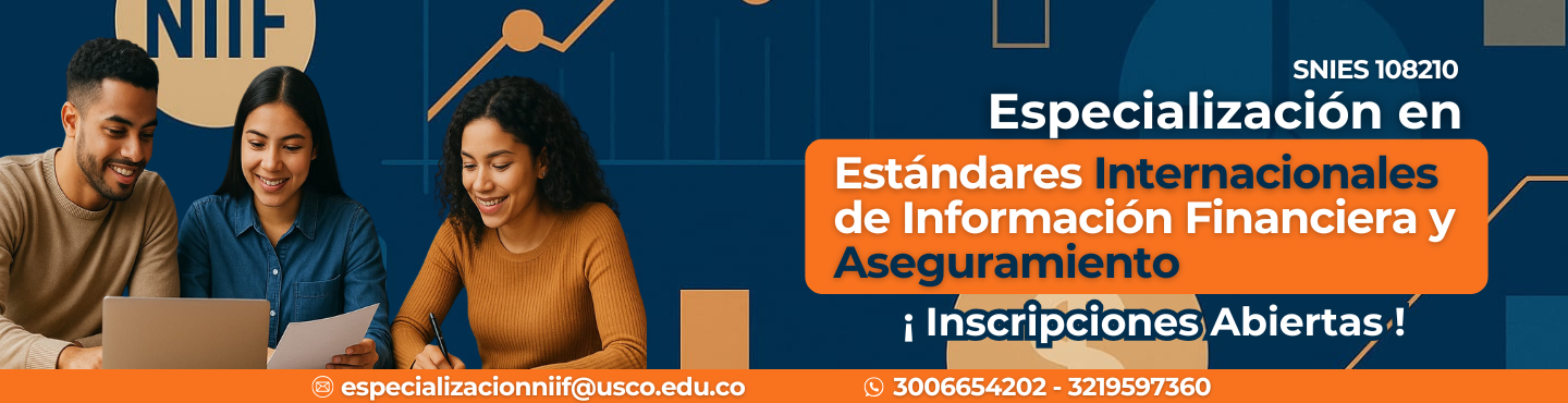 Especialización Estándares Internacionales de Información Financiera y Aseguramiento