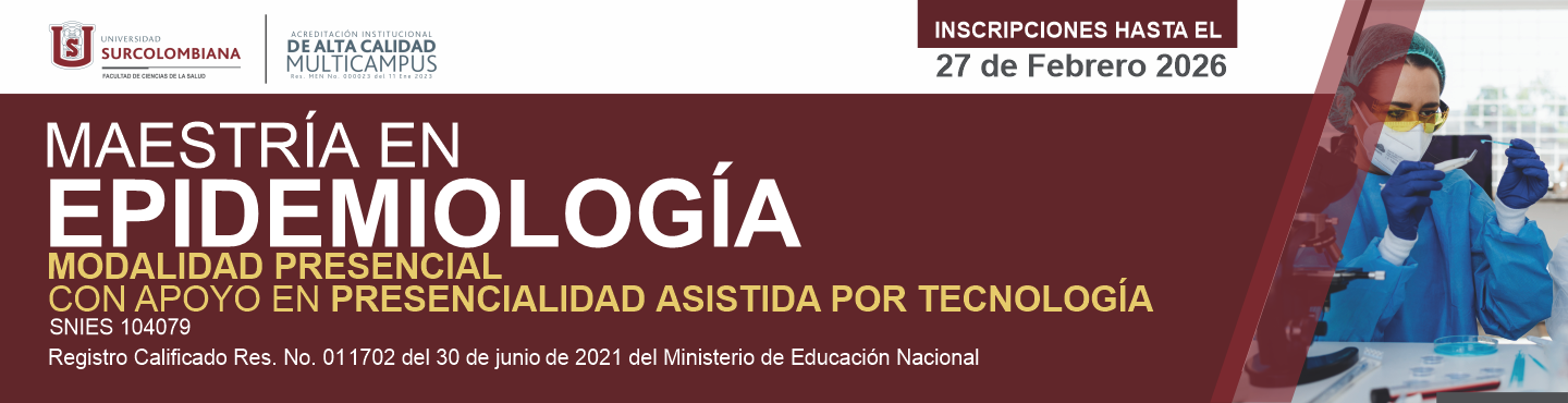 Maestria en Epidemiología