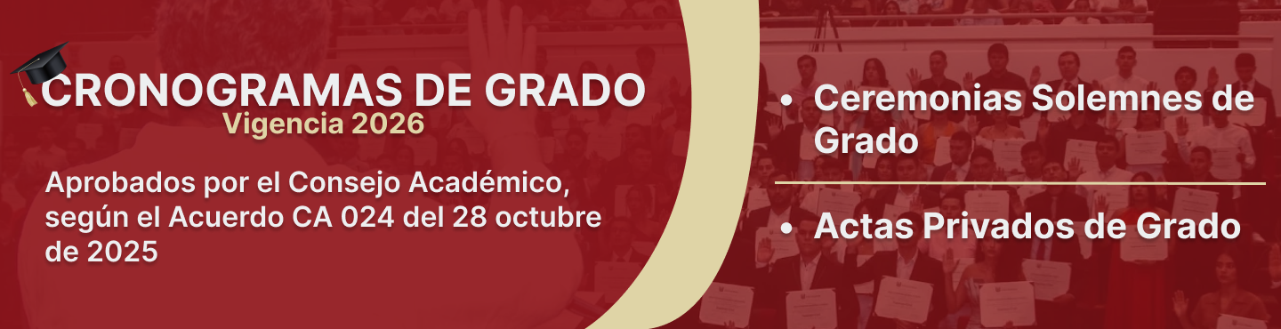 Ceremonias Solemnes y Actos Privados de Grado 2026