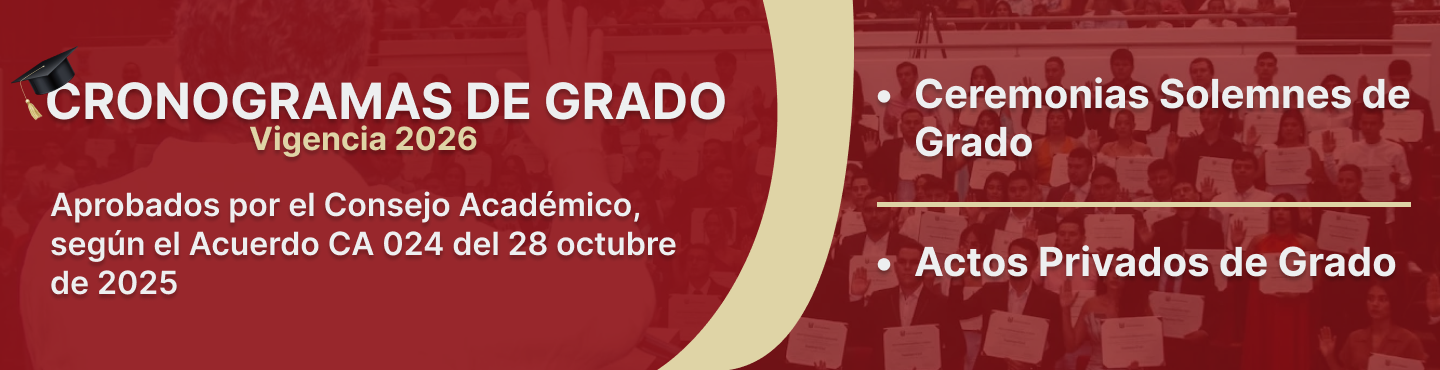 Ceremonias Solemnes y Actos Privados de Grado 2026