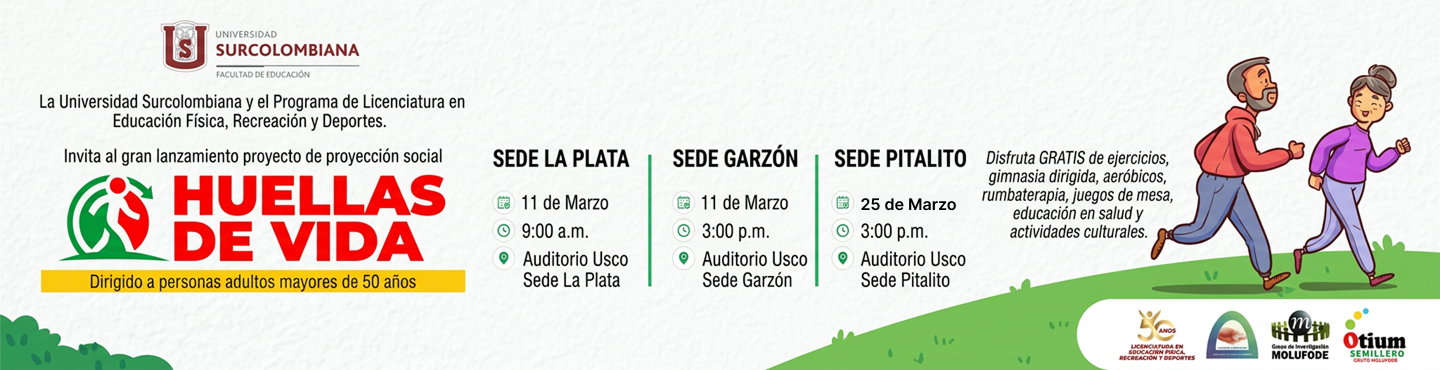 Gran Lanzamiento Proyecto de Proyección Social: Huellas de Vida