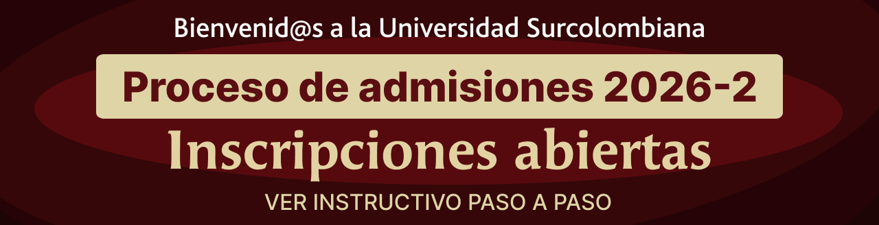 Proceso de Admisiones 2026-2