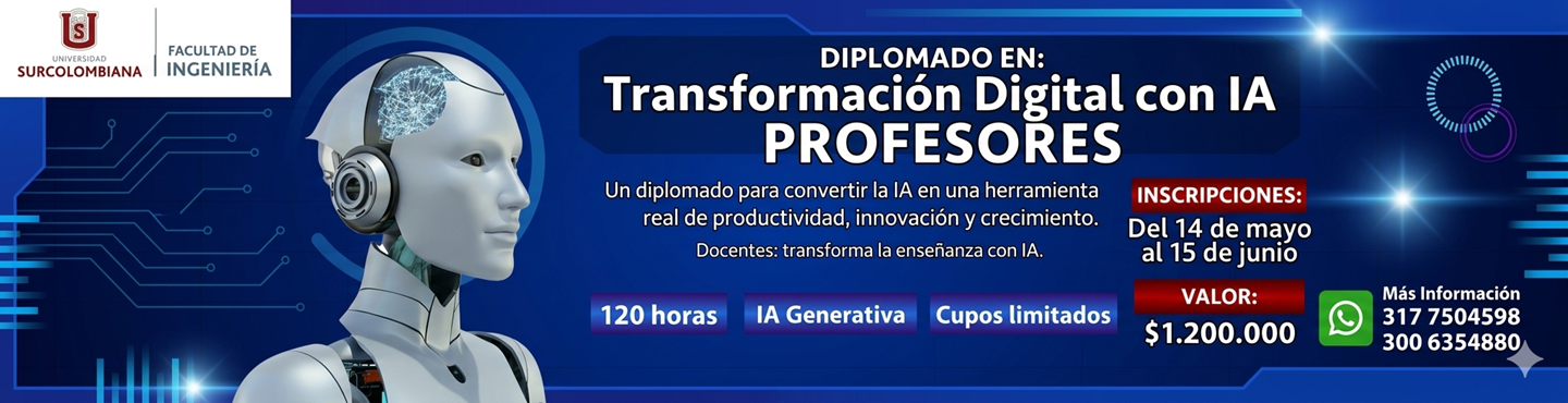 Diplomado en Transformación Digital con IA Profesores
