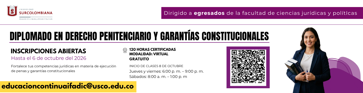 Diplomado en Derecho Penitenciario y Garantías Constitucionales