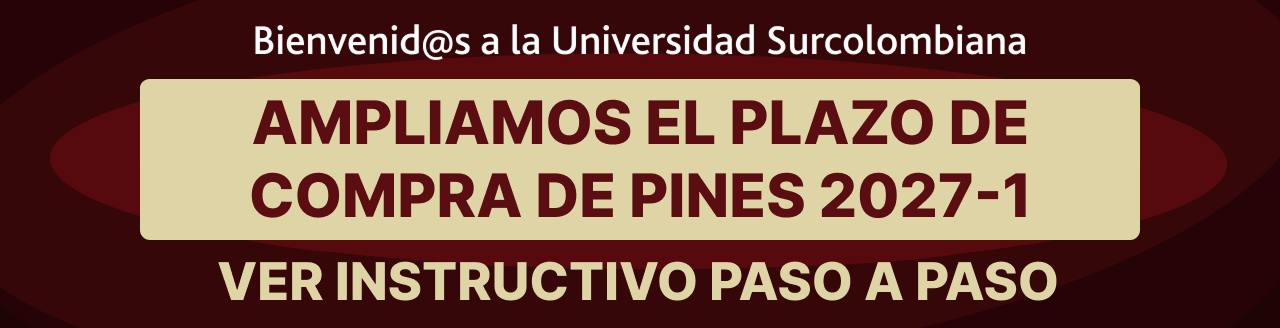 AMPLIAMOS EL PLAZO DE COMPRA DE PINES 2027-1 - Proceso de admisiones